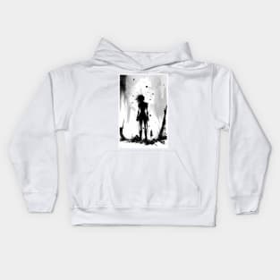 Inky Horrific Shadow Kids Hoodie